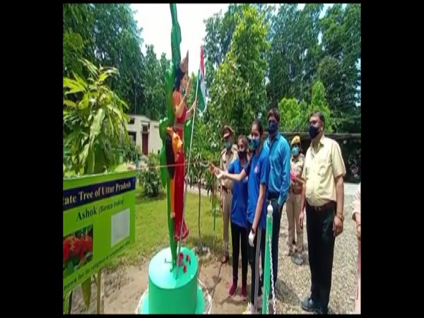 ''Bharat Vatika'', inaugurated by two schoolgirls on Saturday. (Photo/ANI)