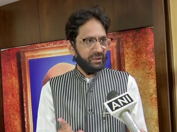 Haneef Ali, Member Central Waqf Council speaking to ANI in Hyderabad on Tuesday. (Photo/ANI)