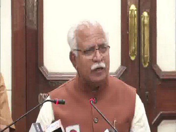 Haryana  Chief Minister Manohar Lal Khattar