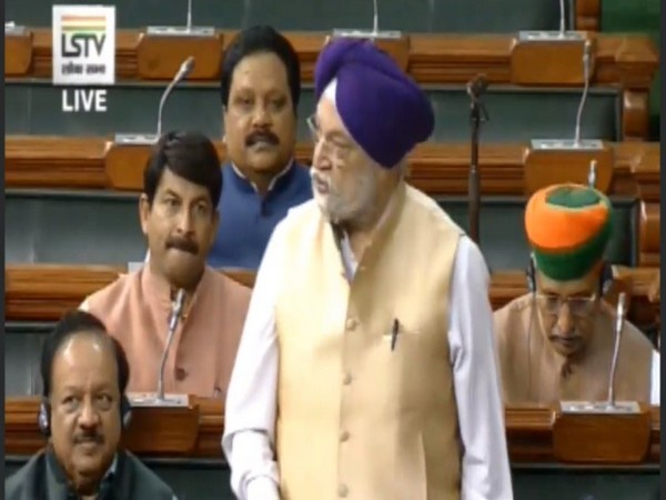 Hardeep Singh Puri (Courtesy - Lok Sabha TV)