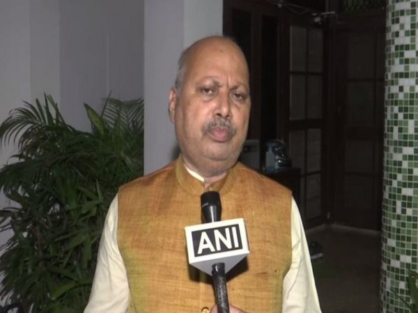 BJP leader Harish Srivastava speaking to ANI in Lucknow, Uttar Pradesh on Wednesday. [Photo/ANI]