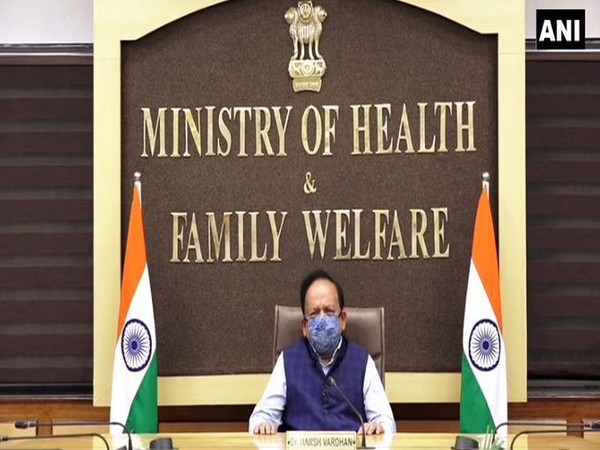 Union Minister Harsh Vardhan speaking at Ministerial Meeting on Universal Health Coverage on Thursday. 