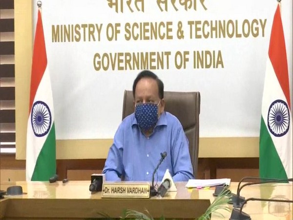Union Health Minister Dr Harsh Vardhan in New Delhi on Tuesday. Photo/ANI