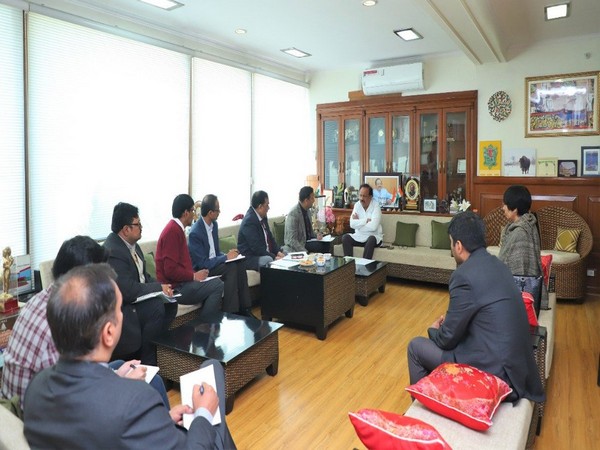 Union Health Minister Harsh Vardhan held a high-level meeting here on Saturday to review the preparedness against Novel Coronavirus (nCoV) in India.