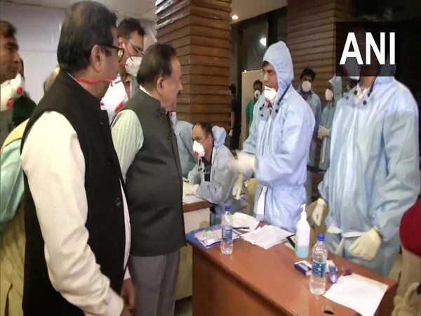 Union Health Minister Harsh Vardhan reviews arrangements at IGI Airport