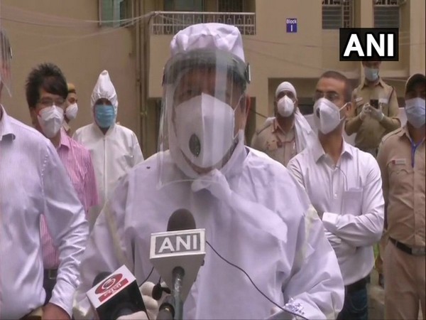 Union Health Minister Dr Harsh Vardhan speaking to media in New Delhi on Sunday. Photo/ANI