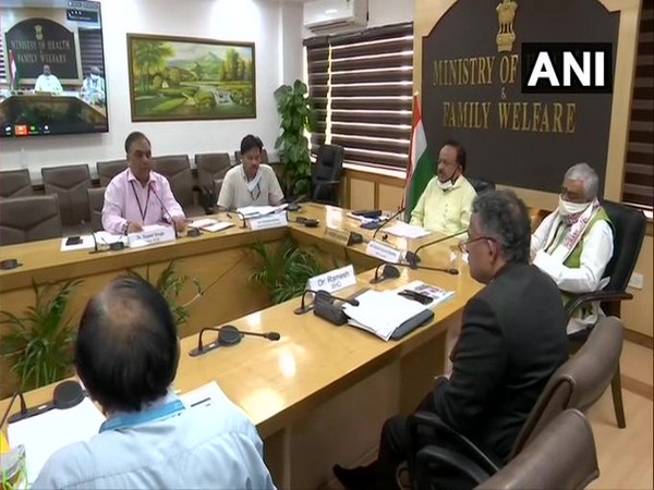 Union Health Minister Harsh Vardhan holds high-level meeting with WHO officials