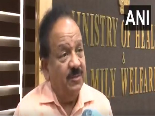Union Health Minister Harsh Vardhan. Photo/ ANI