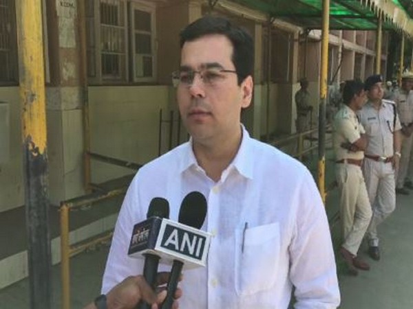 Deputy District Commissioner Amit Khatri on SUnday in Gurugram. Photo/ANI