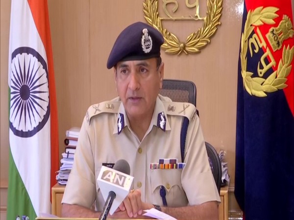 Manoj Yadav, Haryana DGP speaking to ANI on Tuesday. Photo/ANI