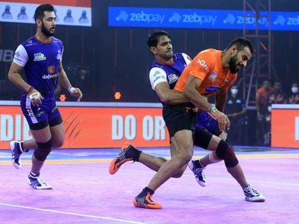 Haryana Steelers in action against U Mumba in PKL (Image: Haryana Steelers/PKL)