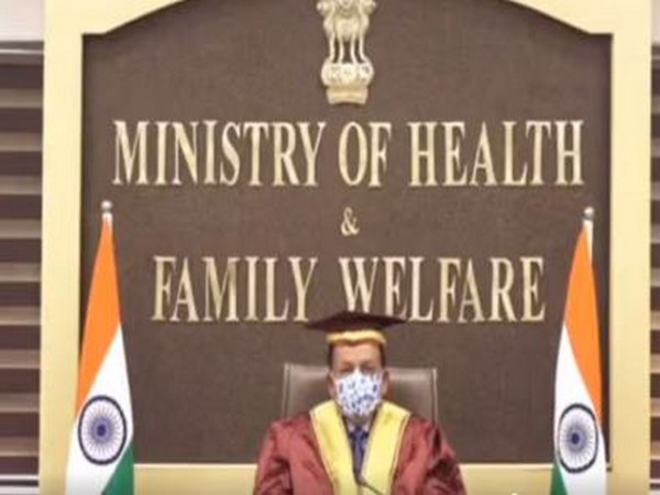 Union Health Minister Harsh Vardhan addressing the 99th Convocation Ceremony of the prestigious Lady Hardinge Medical College, Delhi.