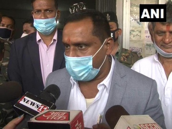 Jharkhand Health Minister Banna Gupta talking to media over the issue of COVID-19 vaccine on Saturday. (Photo/ANI)