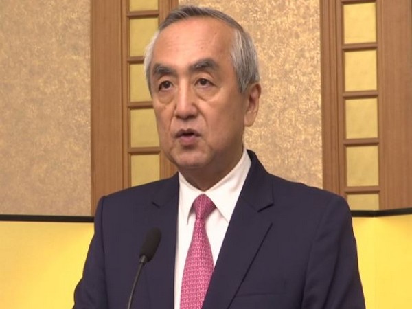 Japan's ambassador to India Kenji Hiramatsu speaking at an event in New Delhi on Wednesday (Photo/ANI)