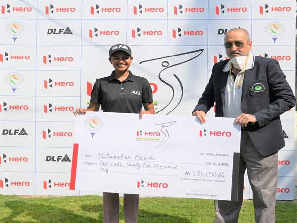 Hitaashee Bakshi after winning third leg of WPGT (Image: WPGT)