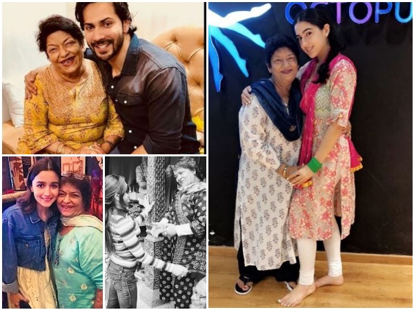 Picture shared by Bollywood stars remembering Saroj Khan (Image courtesy: Instagram)