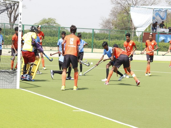 Players in action during HI Sub-Junior Academy National Championship (Image: HI)