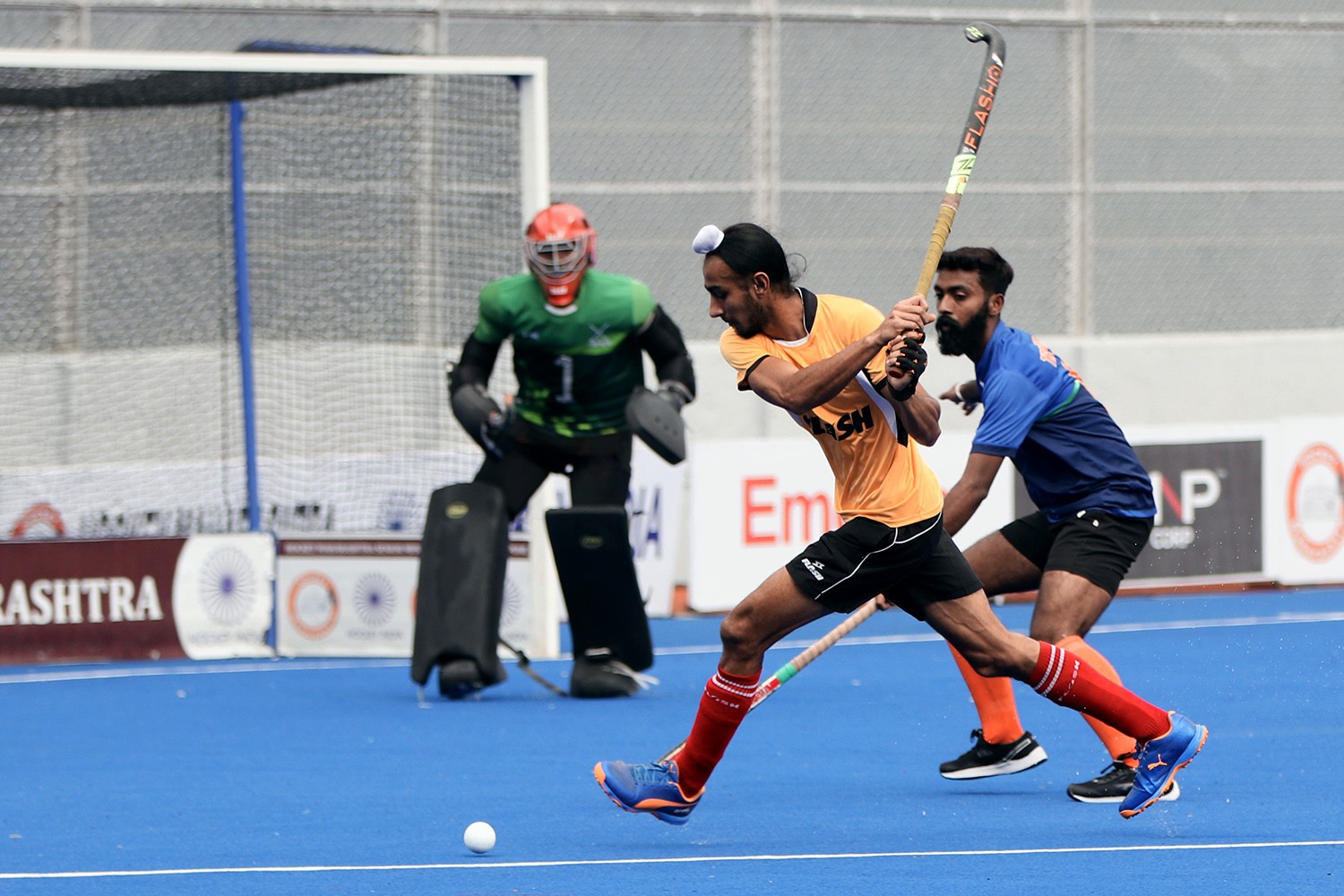 Players in action on Day-5 of Hockey National C'ship (Image: Hockey India)