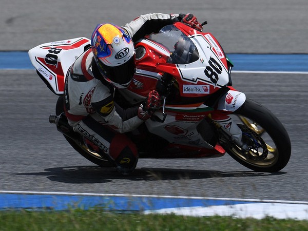 Indian rider Rajiv Sethu at Buriram International Circuit (Photo/Honda Racing)