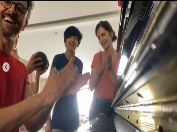 A still from the video shared by actor Hrithik Roshan (Image courtesy: Instagram)