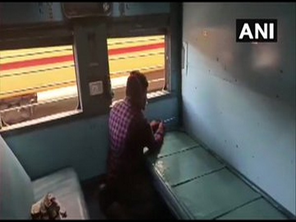 Sleeper class coaches being turned into isolation wards in Hubballi, Karnataka.