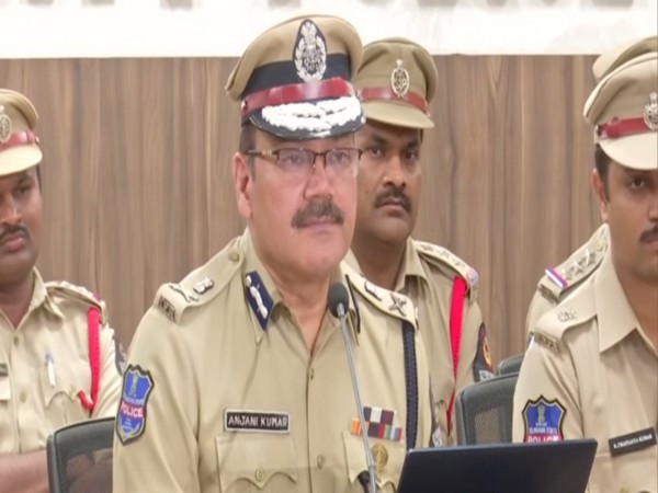 Hyderabad City Police Commissioner Anjani Kumar. Photo/ANI