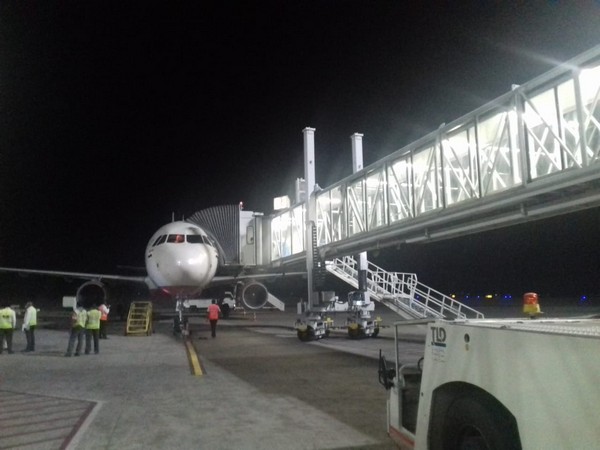 68 passengers left from Hyderabad today on a departures evacuation flight to Delhi.