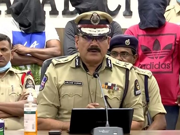 Hyderabad Police Commissioner Anjani Kumar (Photo/ANI)