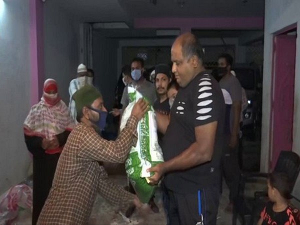 Essential kits distributed to needy in Hyderabad