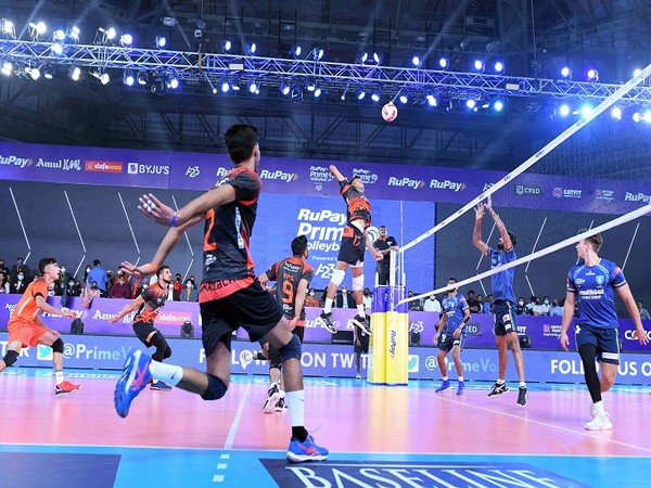 Hyderabad Black Hawks vs Kochi Blue Spikers (Photo: PVL)