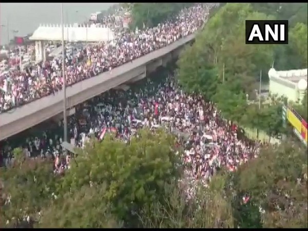 Over 15,000 people participated in Million March in Hyderabad on Saturday. 