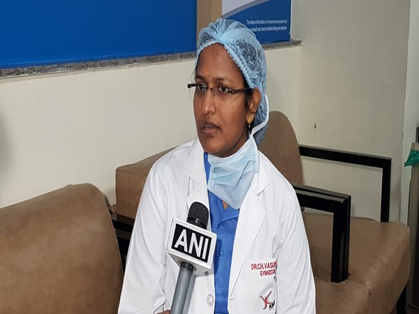 Dr Vasundara Cheepurupalli speaking to ANI on Tuesday in Hyderabad.