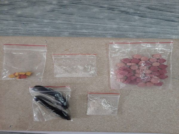    Excise Enforcement seize contrabands in Hyderabad on Tuesday. Photo/ANI