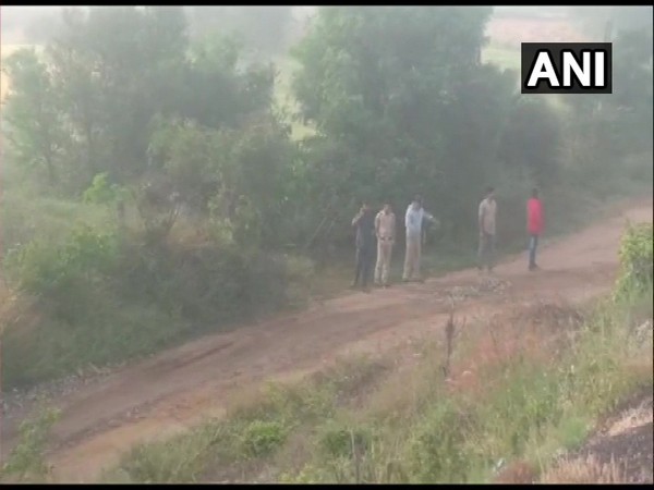 Visual from the site of encounter