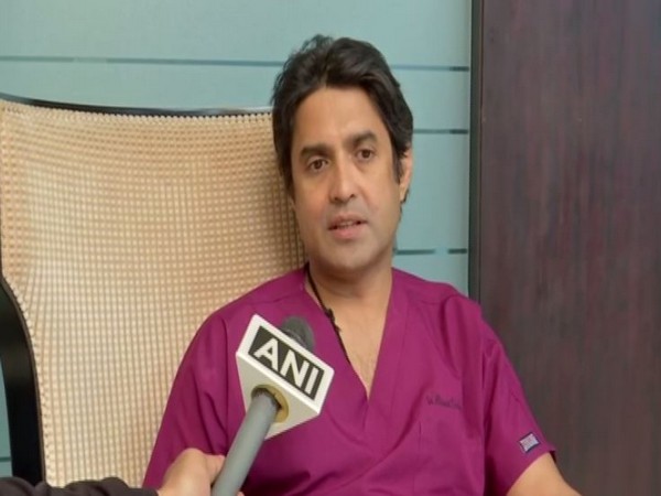 Dr Sandeep Attawar speaking to ANI on Friday. Photo/ANI