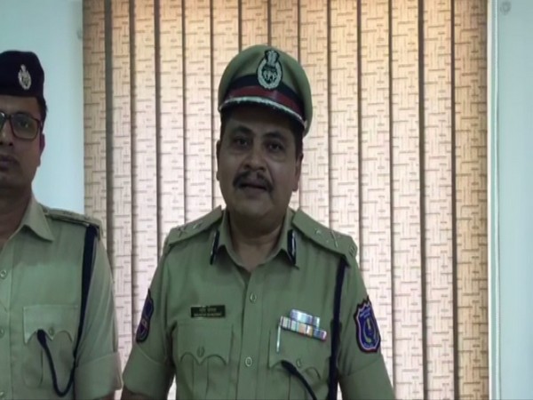 Commissioner of Police (Rachakonda) Mahesh M Bhagwat talking to reporters on Monday. Photo/ANI