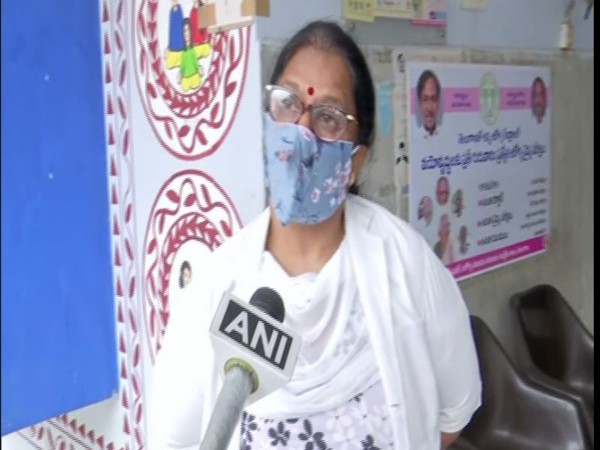 Dr Sudha, medical officer, Red Cross Hospital speaking to ANI in Hyderabad on Friday. Photo/ANI