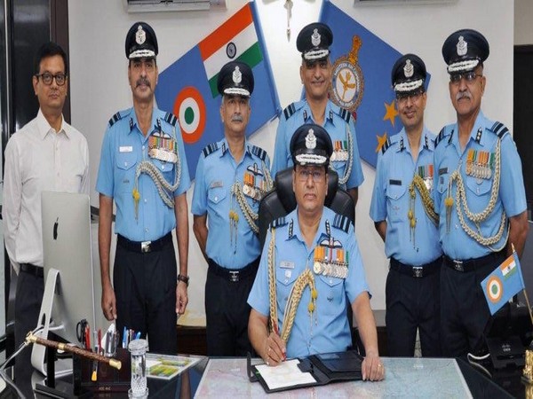 Air Marshal B Suresh took over as Western Air Command chief. (Photo/ANI)