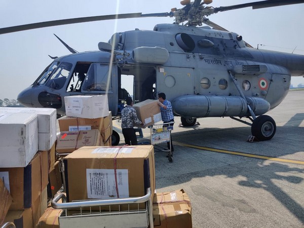 IAF has earmarked aircraft at nodal points to airlift medical supplies and equipment at short notice. Photo/ANI