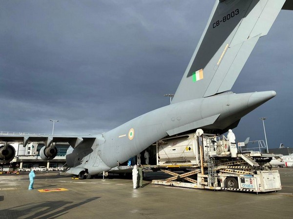 Visual of IAF's cryogenic oxygen containers (Photo/Twitter)
