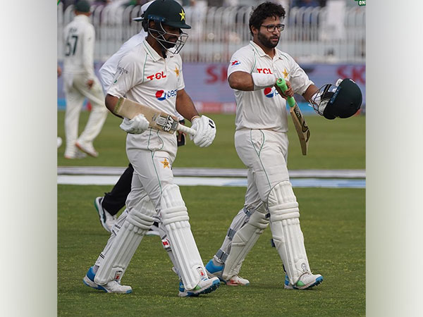 Pakistan openers Imam-ul-Haq and Abdullah Shafique (Image: PCB Twitter)