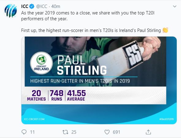 Player to have number and Instagram handle on their jersy (Photo/ ICC Twitter)