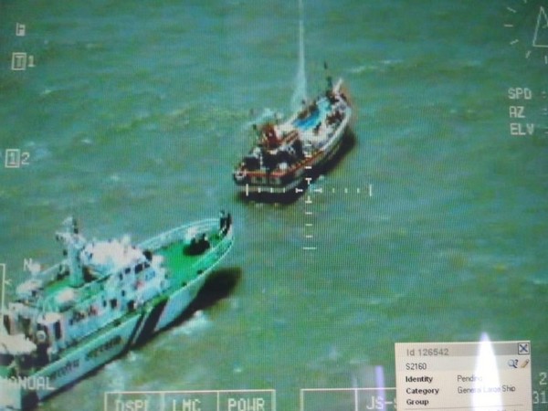 Pakistani fishing boat 'Al Madina' was seized by ICG in May. (Photo/ANI)