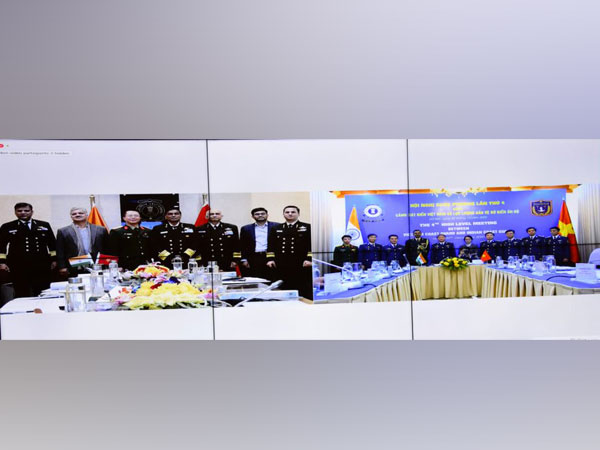 Coast Guards of India and Vietnam on Wednesday held a high-level meeting. (Photo Credit: Indian Coast Guards twitter)