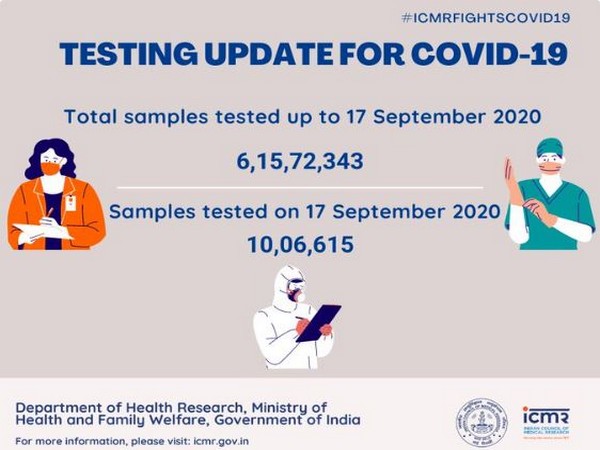 ICMR report on COVID-19 test posted on Twitter [Photo/ANI]