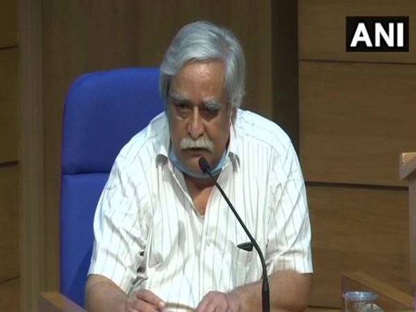 ICMR head scientist Dr Raman R Gangakhedkar speaking at a press briefing in New Delhi on Friday. Photo/ANI