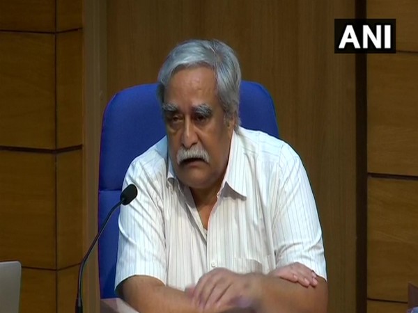 ICMR's head scientist Dr Raman R Gangakhedkar speaking at the daily press briefing on Tuesday. Photo/ANI