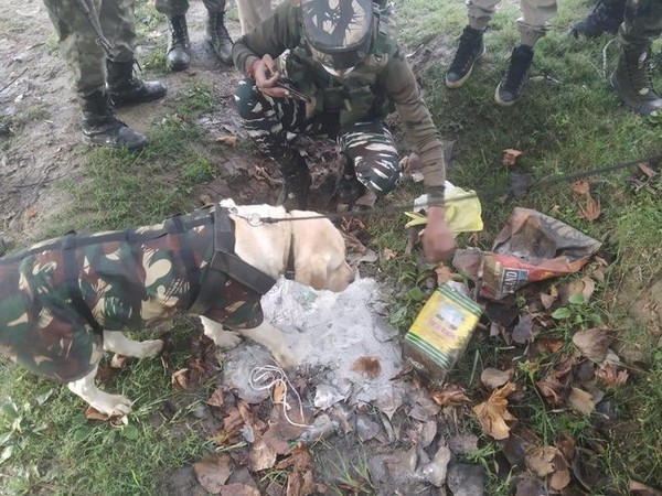 IED detected by CRPF in a culvert near Nutnussa, Kupwara early morning yesterday, was diffused by a Bomb Disposal squad