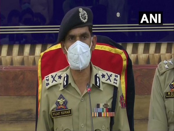 IG Vijay Kumar addressing a press conference in Sunday.