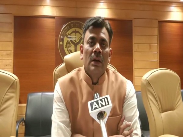 Inspector-General (law and order) Praveen Kumar talking to ANI in Lucknow on Thursday. Photo/ANI